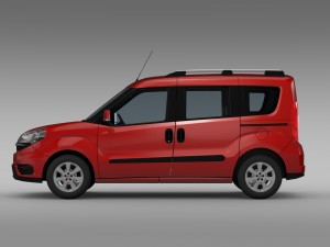 fiat doblo 152 2015 Model 3D