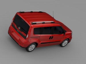 fiat doblo 152 2015 Model 3D