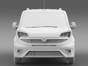 fiat doblo 152 2015 3D Model