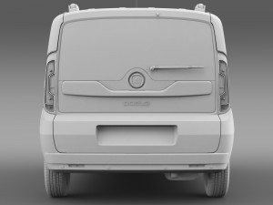 fiat doblo 152 2015 Model 3D