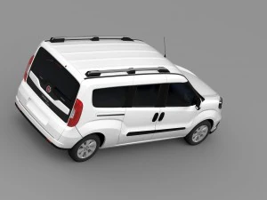 fiat doblo maxi 152 2015 3D Model