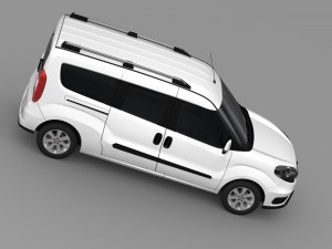 fiat doblo maxi 152 2015 3D Model