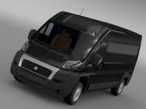 Fiat Ducato Maxi Van L3H2 2006-2014 3D Modell