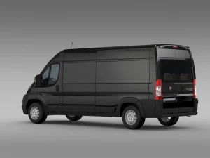 fiat ducato maxi van l3h2 2006-2014 3D Model