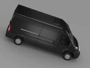 fiat ducato maxi van l3h2 2006-2014 3Dモデル