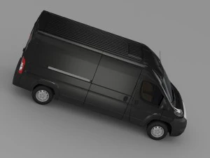 fiat ducato maxi van l3h2 2006-2014 3D Model