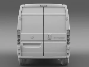 fiat ducato maxi van l3h2 2006-2014 3D Model
