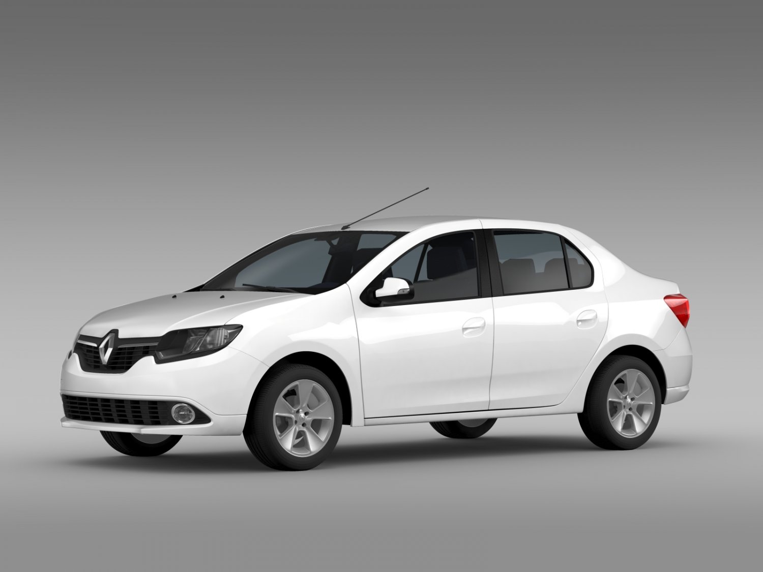 Renault Logan 2015 3D Модель In Компактные 3DExport