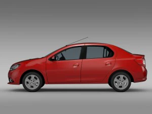 renault symbol 2015 3D Model