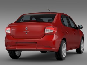renault symbol 2015 3D Model