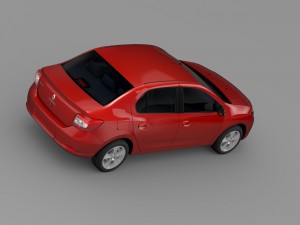 renault symbol 2015 3D Model