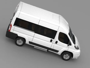 fiat ducato panorama l2h2 2006-2014 3D Model