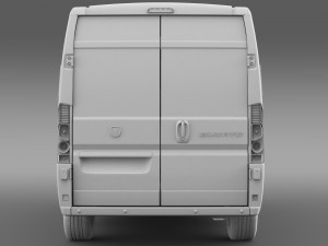 fiat ducato panorama l2h2 2006-2014 3D Модель