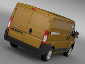 fiat ducato van l1h1 2006-2014 3D-Modell