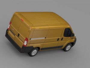 fiat ducato van l1h1 2006-2014 3D-Modell