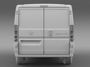 fiat ducato van l1h1 2006-2014 3D-Modell