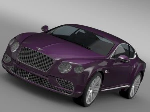 宾利欧陆 GT 2015 3D 模型