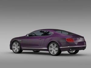 bentley continental gt 2015 3D मॉडल