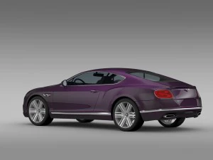 bentley continental gt 2015 3D Model