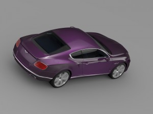 bentley continental gt 2015 3D मॉडल