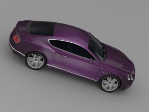 bentley continental gt 2015 3D मॉडल