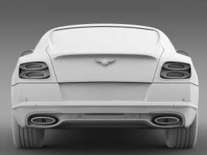 bentley continental gt 2015 3D मॉडल