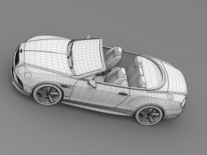 bentley continental gt speed convertible 2015 Modello 3D
