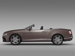 bentley continental gt v8 convertible 2015 Modelo 3D
