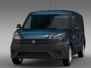 ram promaster city tradesman cargo van 2015 3Dモデル