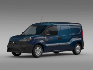 ram promaster cidade comerciante van de carga 2015 Modelo 3D