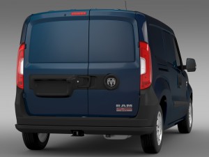 ram promaster city tradesman cargo van 2015 3Dモデル