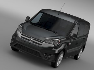 ram promaster city tradesman slt cargo van 2015 Modèle 3D