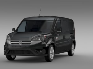 ram promaster city tradesman slt cargo van 2015 3D 模型