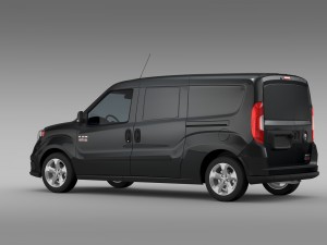 ram promaster city tradesman slt cargo van 2015 3D 模型