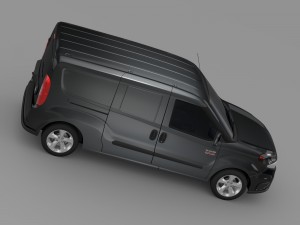 ram promaster city tradesman slt cargo van 2015 3D 模型