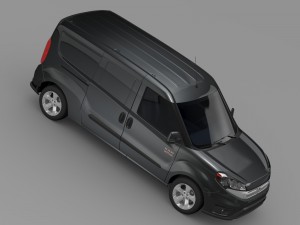 ram promaster city tradesman slt cargo van 2015 3D 模型