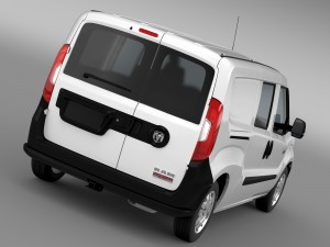 ram promaster city wagon 2015 Modello 3D