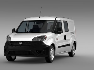 ram promaster city wagon 2015 Modello 3D