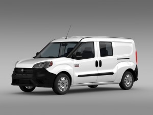 ram promaster city wagon 2015 Modello 3D