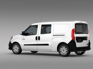 ram promaster city wagon 2015 Modello 3D