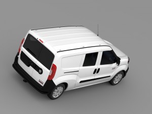 ram promaster city wagon 2015 Modello 3D