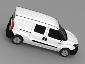 ram promaster city wagon 2015 Modello 3D