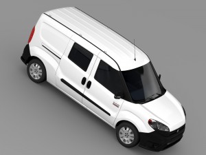 ram promaster city wagon 2015 Modello 3D