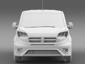 ram promaster city wagon 2015 Modello 3D