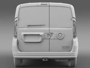 ram promaster city wagon 2015 Modello 3D