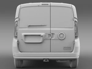 ram promaster city wagon 2015 3D Model