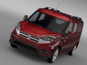 ram promaster city wagon slt 2015 3D 모델