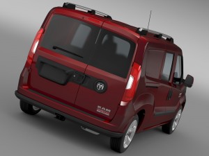 ram promaster city wagon slt 2015 3D Модель