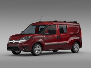 ram promaster city wagon slt 2015 3D Модель