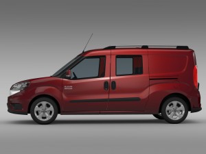 ram promaster city wagon slt 2015 3D Модель